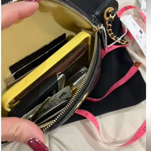 CHANEL Black Quilted Crossbody Bag - Picture 8 of 11